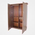 2 DOOR WARDROBE WITH MIRROR - View 2